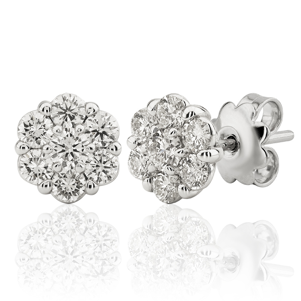 2,47 Ct. Diamond Design Earring